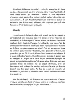 Mes cailloux blancs Les mots d'une vie