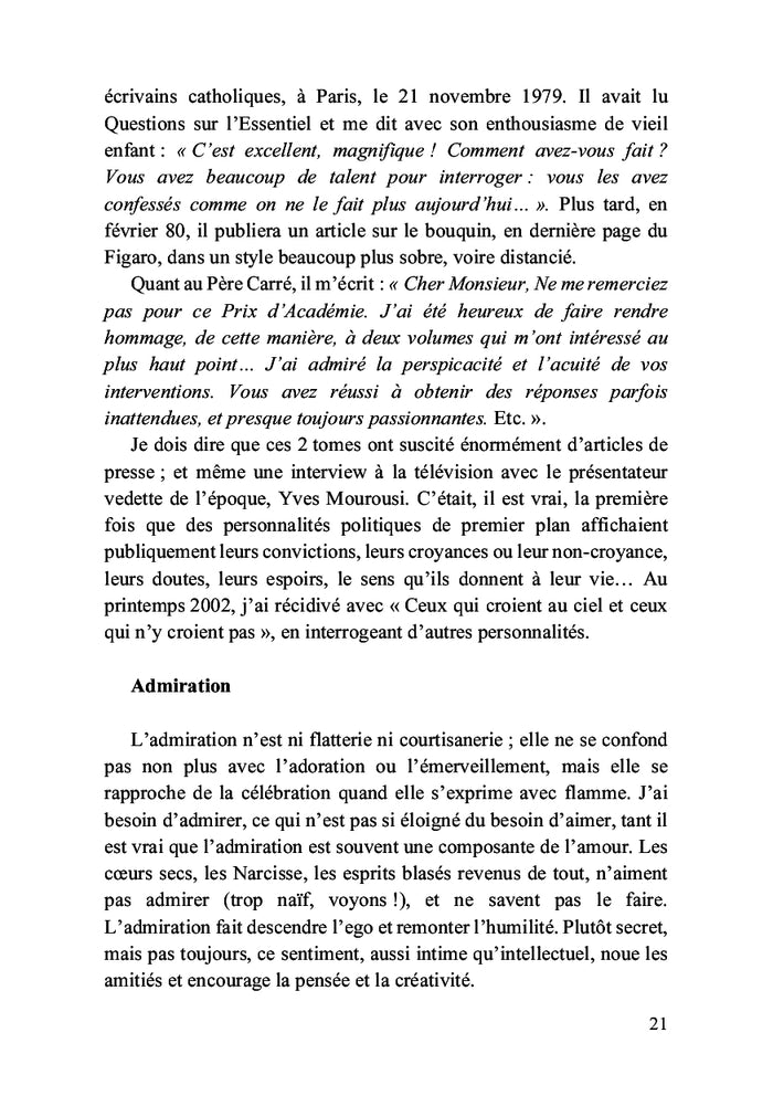 Mes cailloux blancs Les mots d'une vie