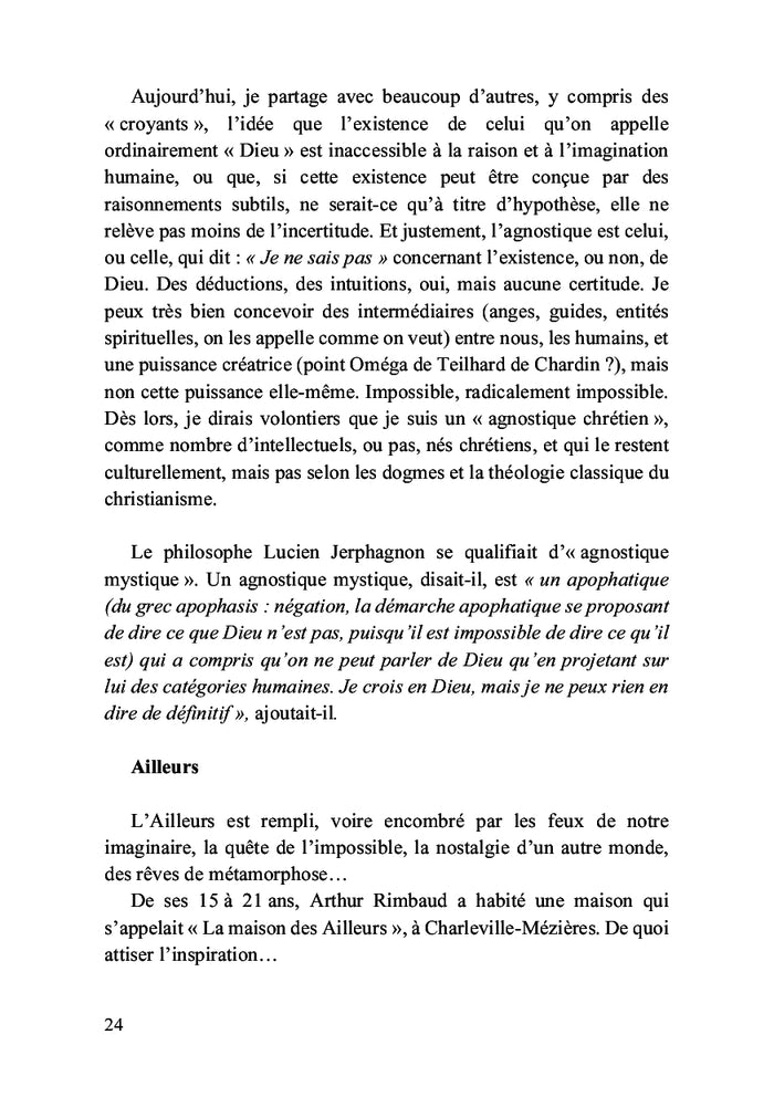 Mes cailloux blancs Les mots d'une vie