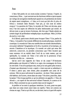 Mes cailloux blancs Les mots d'une vie