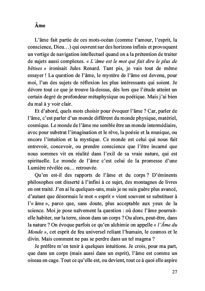 Mes cailloux blancs Les mots d'une vie