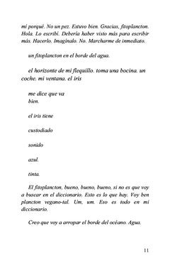 El Fitoplancton y otros textos