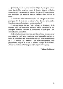 Variations sur l'intime