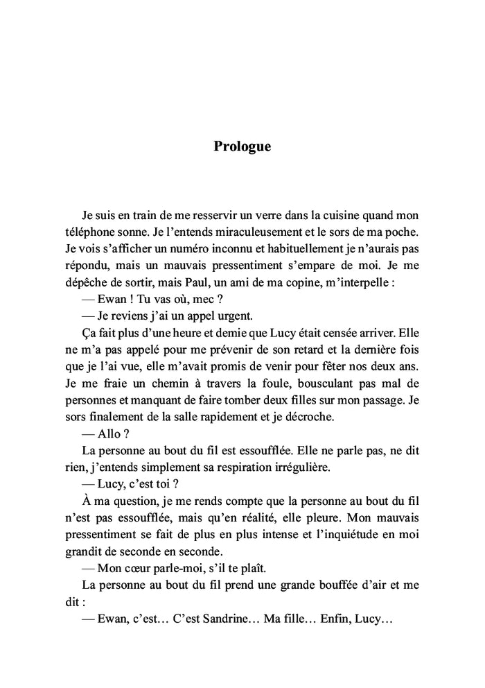 Deux personnes, un amour et une pincée d'espoir