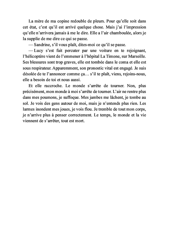 Deux personnes, un amour et une pincée d'espoir