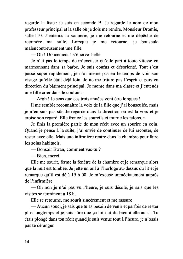 Deux personnes, un amour et une pincée d'espoir