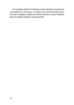 Deux personnes, un amour et une pincée d'espoir