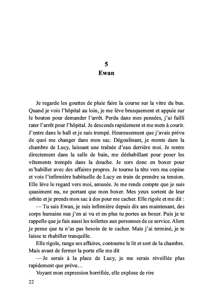 Deux personnes, un amour et une pincée d'espoir