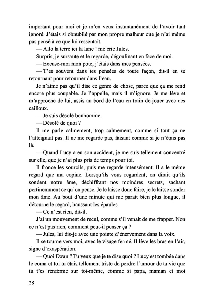 Deux personnes, un amour et une pincée d'espoir