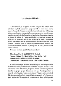 Pertes d'identité