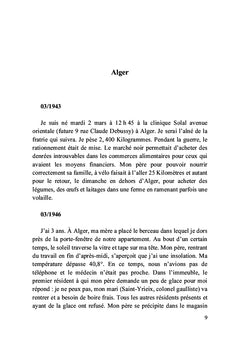 Mémoires d'un patriote algéro-boufarikois