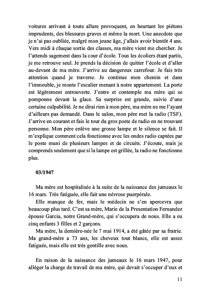 Mémoires d'un patriote algéro-boufarikois