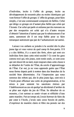 Les cris de la société