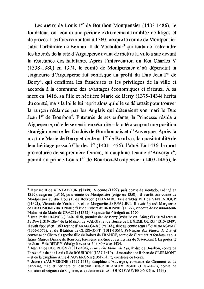 Les Maisons de Bourbon-Montpensier