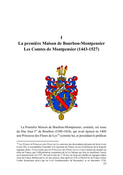 Les Maisons de Bourbon-Montpensier