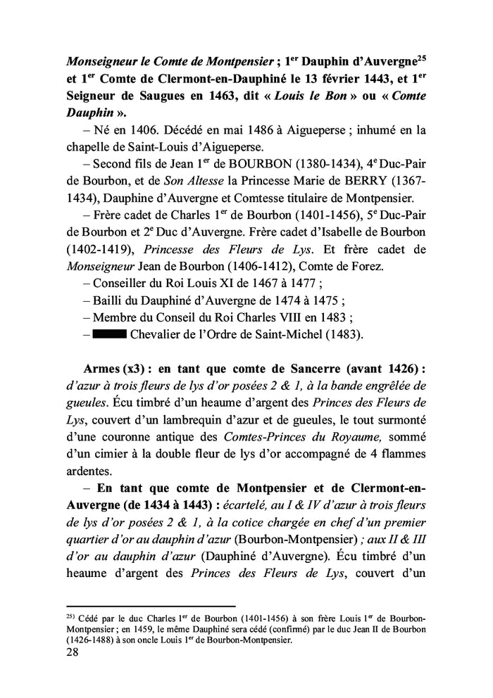 Les Maisons de Bourbon-Montpensier