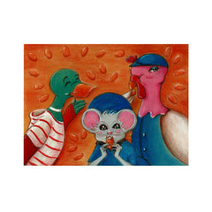 La petite poule coquette et le parfum magique