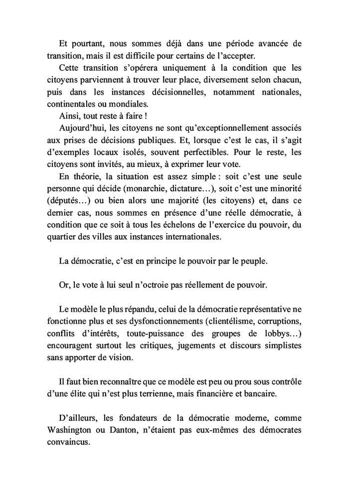 Renouveler la citoyenneté