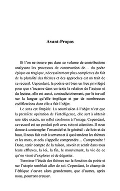 De l'amer à la larme