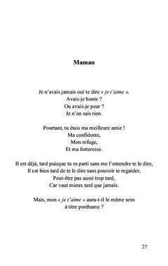 De l'amer à la larme