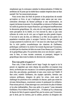 Le réveil géopolitique de la finance