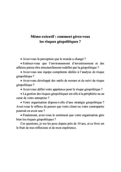 Le réveil géopolitique de la finance