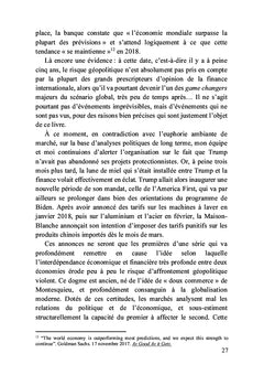 Le réveil géopolitique de la finance