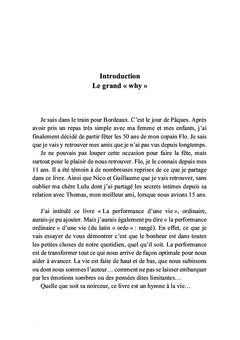 La performance d'une vie