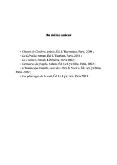 Réveil sur la terre malade