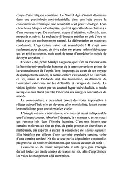 Réveil sur la terre malade