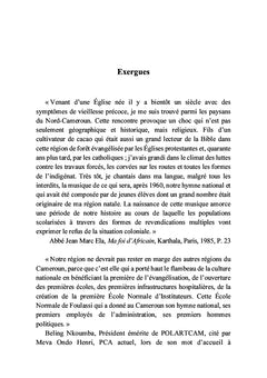 Histoire de la région du Sud Cameroun