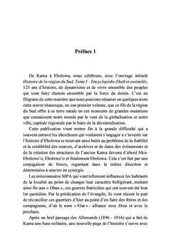 Histoire de la région du Sud Cameroun