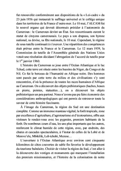 Histoire de la région du Sud Cameroun