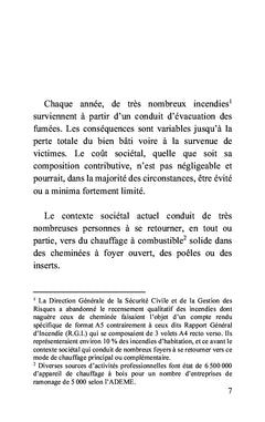 Incendies de conduits de cheminée
