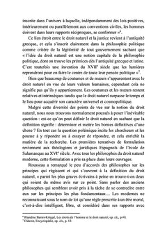 Le droit naturel De l'amont à l'aval