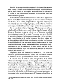 Le droit naturel De l'amont à l'aval