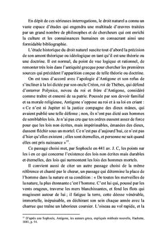 Le droit naturel De l'amont à l'aval