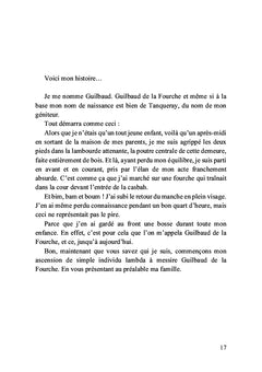 Les aventures rocambolesques de messire Guilbaud de la Fourche