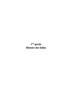 Chemin de fables