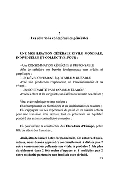 Ébauche d'une planification écologique et sociétale