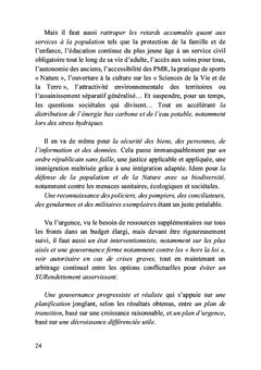 Ébauche d'une planification écologique et sociétale