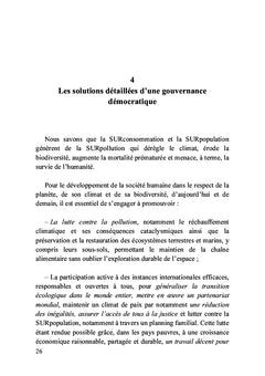Ébauche d'une planification écologique et sociétale