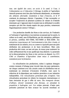 Ébauche d'une planification écologique et sociétale