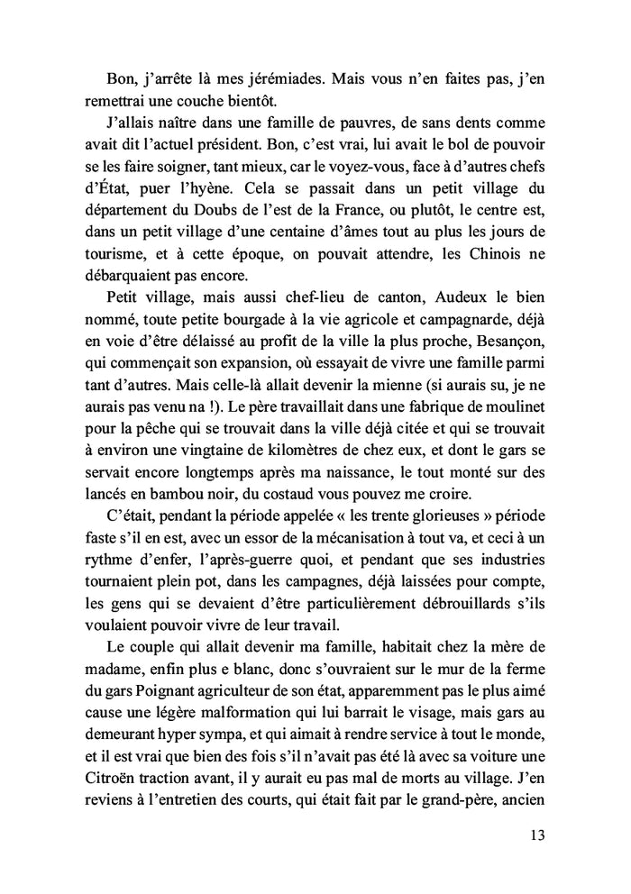 Le jour où la lumière a cessé de tomber