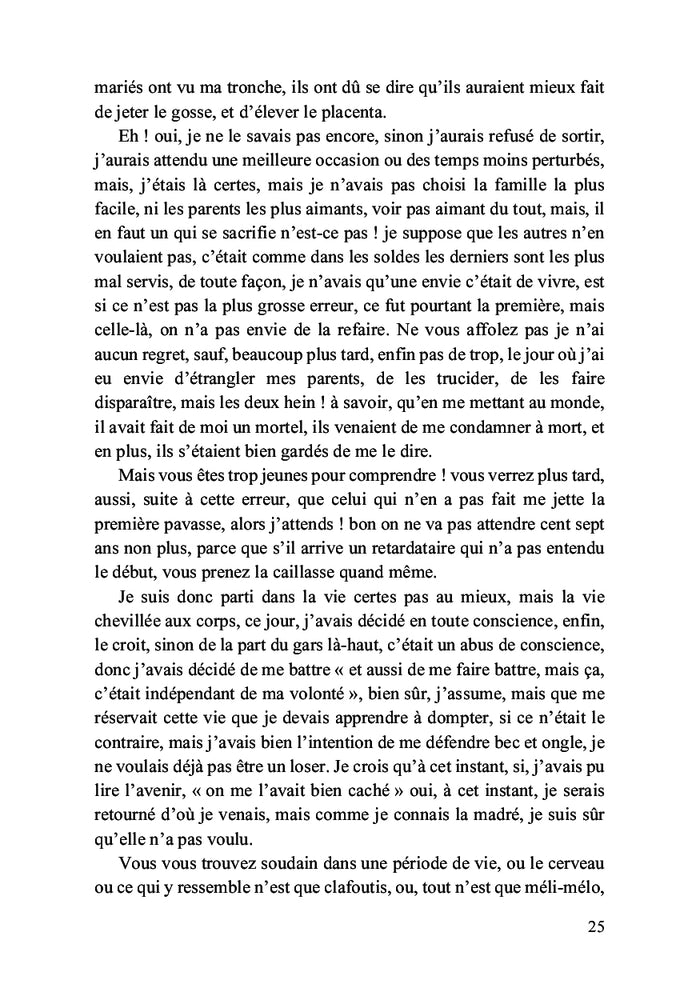 Le jour où la lumière a cessé de tomber