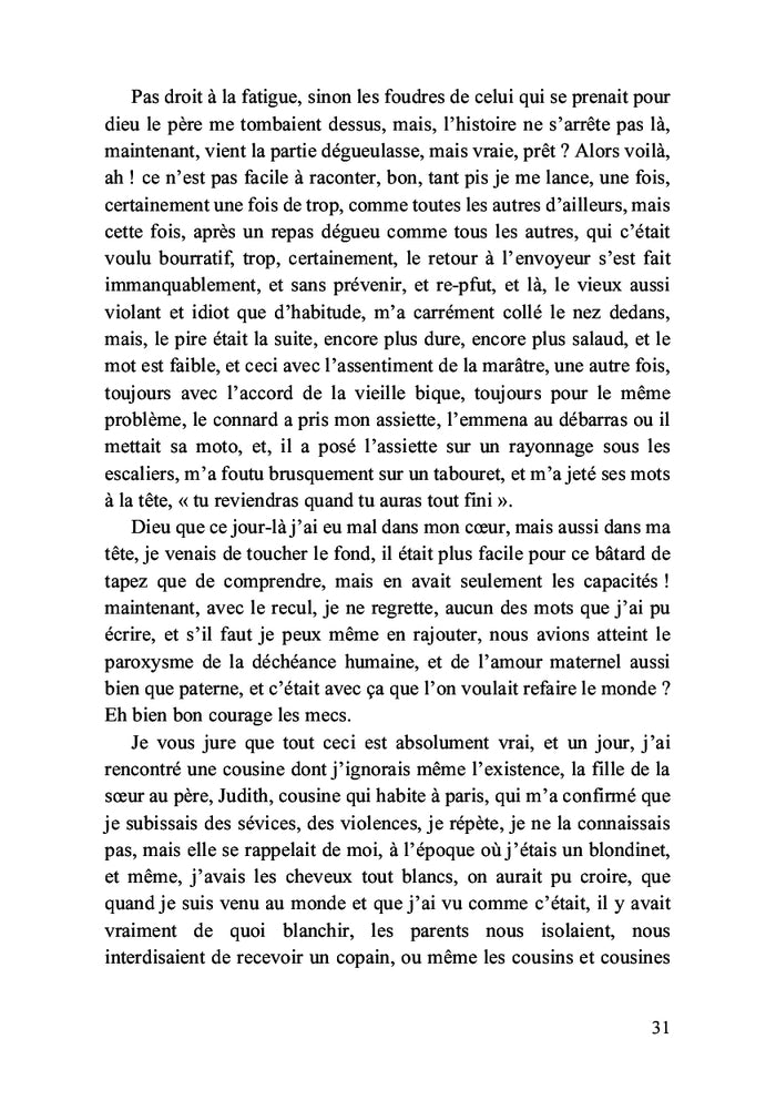 Le jour où la lumière a cessé de tomber