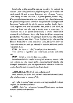 La fille qui lit dans les pensées