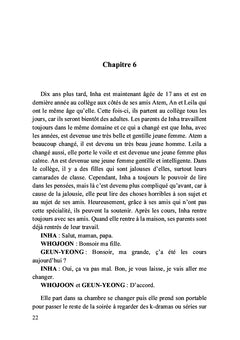 La fille qui lit dans les pensées