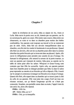 La fille qui lit dans les pensées