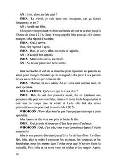 La fille qui lit dans les pensées